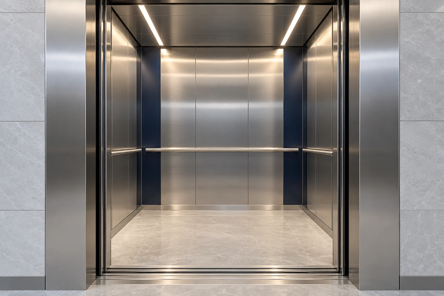 Representative elevator cabins & doors product